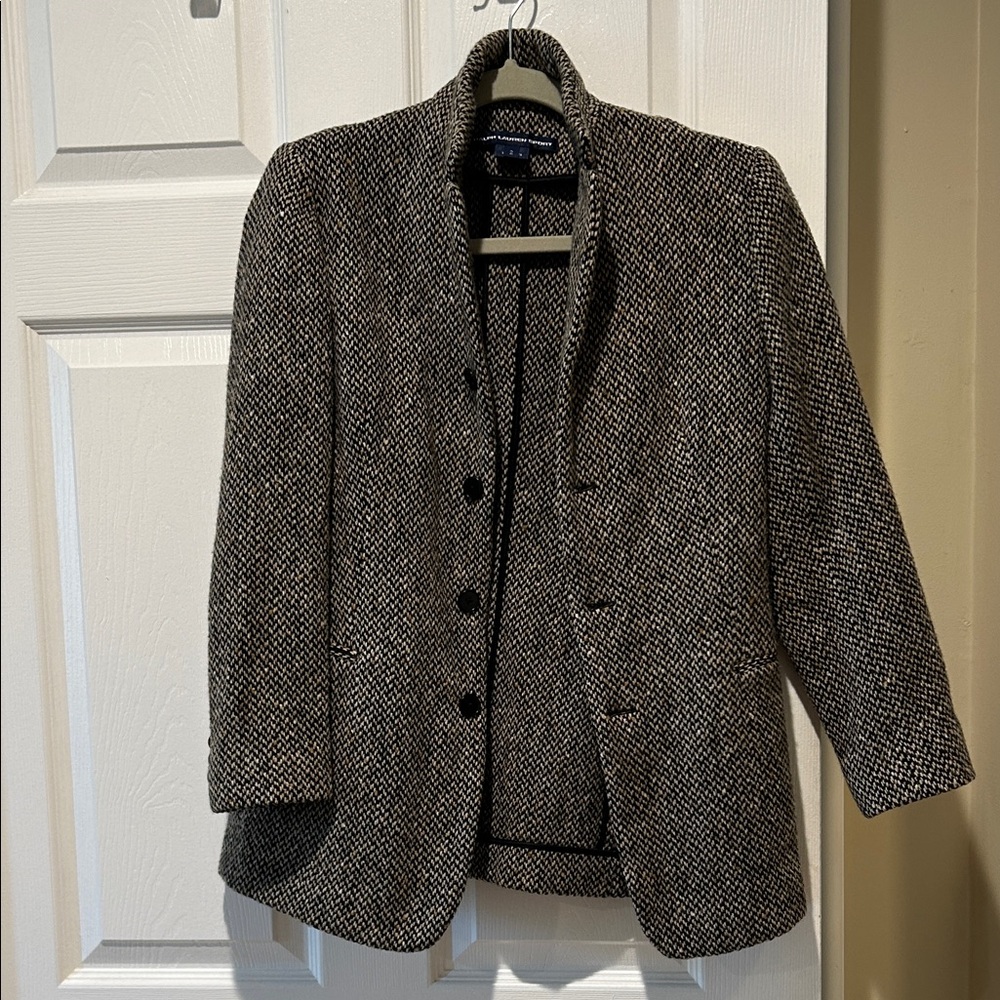 Brown Wool Ralph Lauren Sport Blazer